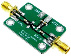 0.1-2000MHz RF Wideband Amplifier High Gain 30dB Low-noise Amplifier LNA Development Board 0.1-2000MHz RF Wideband Amplifier High Gain 30dB Low-noise Amplifier LNA Development Board