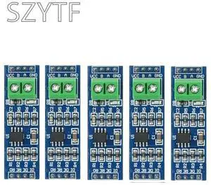5PCS MAX485 Module RS-485 TTL to RS485 MAX485CSA Converter Module for Diy Kit 5PCS MAX485 Module RS-485 TTL to RS485 MAX485CSA Converter Module for Diy Kit