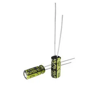 100pcs X 100% 10UF 50V 5X11 LOW ESR Aluminum Electrolytic Capacitor 100pcs X 100% 10UF 50V 5X11 LOW ESR Aluminum Electrolytic Capacitor