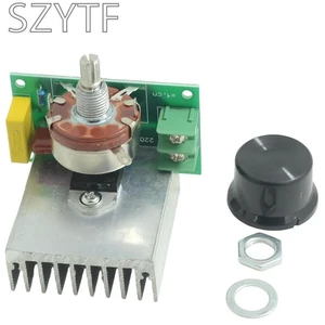 AC 220V 3800W Voltage Regulator - Speed & Temperature Controller for Electric Tools AC 220V 3800W Voltage Regulator - Speed & Temperature Controller for Electric Tools
