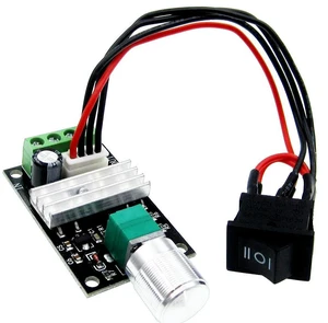 DC 6V 12V 24V 28VDC 3A 80W PWM Motor Speed Controller Regulator Adjustable Variable Speed Control Potentiometer On/Off Switch DC 6V 12V 24V 28VDC 3A 80W PWM Motor Speed Controller Regulator Adjustable Variable Speed Control Potentiometer On/Off Switch