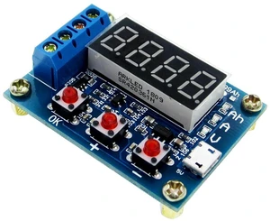 Micro USB Power Capacity Tester ZB2L3 LED Digital Li-ion Lithium External Load Discharge Testing Analyzer Micro USB Power Capacity Tester ZB2L3 LED Digital Li-ion Lithium External Load Discharge Testing Analyzer