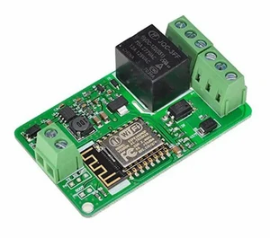 Green ESP8266 ESP-12F Relay Module 10A 220V Network Relay Module Input DC 4 Layers Board TVS Input Automatic Protection Green ESP8266 ESP-12F Relay Module 10A 220V Network Relay Module Input DC 4 Layers Board TVS Input Automatic Protection