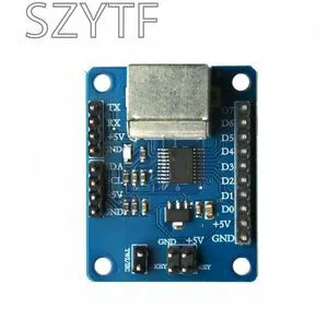 1PCS For PS2 Keyboard Driver Module Serial Port Transmission Module AVR 1PCS For PS2 Keyboard Driver Module Serial Port Transmission Module AVR