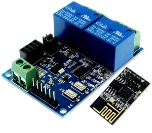 5V ESP8266 ESP-01 2 Channel Relay Module 2 Channel Relay Module For IOT Home 5V ESP8266 ESP-01 2 Channel Relay Module 2 Channel Relay Module For IOT Home