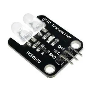 2 Channel Infrared Transmitter Module IR Transmitter 38Khz Infrared Receiver Sensor Module for Electronic Building Block 2 Channel Infrared Transmitter Module IR Transmitter 38Khz Infrared Receiver Sensor Module for Electronic Building Block