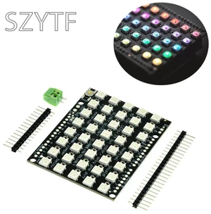 WS2812 5050 RGB LED Ring Lamp Light WS2812B Module Strip 40 Bits 5*8 Bit with Integrated Drivers RGB 40 For LED Lights WS2812 5050 RGB LED Ring Lamp Light WS2812B Module Strip 40 Bits 5*8 Bit with Integrated Drivers RGB 40 For LED Lights