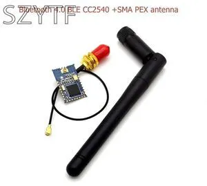 BLE 4.0 CC2540 Direct Drive IO Serial Port Transparent Module With Special External SMA Antenna BLE 4.0 CC2540 Direct Drive IO Serial Port Transparent Module With Special External SMA Antenna