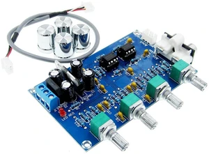 XH-M164 NE5532 Tone Amplifier Board Preamplifier AC 12V-15V Power Supply Dual Channel Audio Amplifier Board 4 Way Adjustment XH-M164 NE5532 Tone Amplifier Board Preamplifier AC 12V-15V Power Supply Dual Channel Audio Amplifier Board 4 Way Adjustment