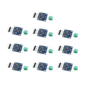 10pcs INA219 I2C Interface Zero-Drift Bidirectional Current/Power Monitoring Sensor Module 10pcs INA219 I2C Interface Zero-Drift Bidirectional Current/Power Monitoring Sensor Module