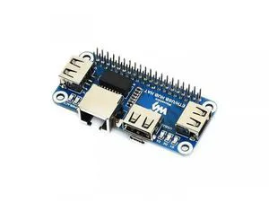 Raspberry Pi Zero W USB Hub Hat with RJ45 Ethernet Port for RPI Zero/Zero W Raspberry Pi Zero W USB Hub Hat with RJ45 Ethernet Port for RPI Zero/Zero W