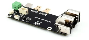 Waveshare Micro HDMI to HDMI Multifunctional Adapter for Raspberry Pi 5/4B, Two Power Supply Supports Dual 4K Outputs Waveshare Micro HDMI to HDMI Multifunctional Adapter for Raspberry Pi 5/4B, Two Power Supply Supports Dual 4K Outputs