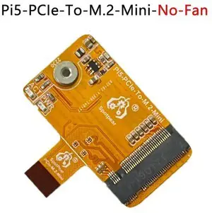 Pi5-PCIe-2230 Raspberry Pi 5 PCIe to M.2 NVMe SSD Mini One-Body Board HAT Integrated-FPC Differential Matching Design Pi5-PCIe-2230 Raspberry Pi 5 PCIe to M.2 NVMe SSD Mini One-Body Board HAT Integrated-FPC Differential Matching Design