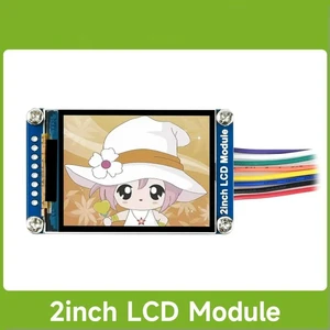 Waveshare General 2inch IPS LCD Display Module, IPS Screen, 240*320 Resolution, SPI, for Raspberry Pi/VisionFive2//STM32 Waveshare General 2inch IPS LCD Display Module, IPS Screen, 240*320 Resolution, SPI, for Raspberry Pi/VisionFive2//STM32