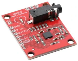 2pcs AD8232 Module ECG Measurement Pulse Heart Rate Monitor ECG Acquisition Monitoring Sensor Kit 2pcs AD8232 Module ECG Measurement Pulse Heart Rate Monitor ECG Acquisition Monitoring Sensor Kit