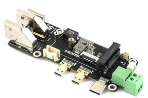 PCIe to M.2 Multi-functional Adapter Board for Raspberry Pi 5 Supports Dual 4K Output Pi5 Connector Adapter PCIe to M.2 Multi-functional Adapter Board for Raspberry Pi 5 Supports Dual 4K Output Pi5 Connector Adapter