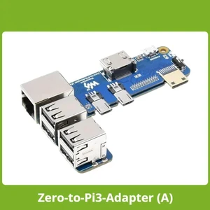 Waveshare Raspberry Pi Zero To 3B Adapter, Alternative Solution For Raspberry Pi 3 Model B/B+ 10 / 100 M Adaptive Waveshare Raspberry Pi Zero To 3B Adapter, Alternative Solution For Raspberry Pi 3 Model B/B+ 10 / 100 M Adaptive