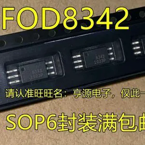 100pcs FOD8342 F0D8342 SMD optocoupler IC 8342 SOP-6 100pcs FOD8342 F0D8342 SMD optocoupler IC 8342 SOP-6