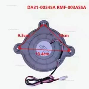 For Refrigerator Cooling Fan RMF-003ASSA DC12V Fridge Radiator DA31-00345A Freezer Parts For Refrigerator Cooling Fan RMF-003ASSA DC12V Fridge Radiator DA31-00345A Freezer Parts