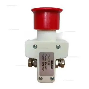 100A Emergency Stop Switch - Industrial Grade E-Stop Button for Forklifts & Golf Carts (ED100 Model) 100A Emergency Stop Switch - Industrial Grade E-Stop Button for Forklifts & Golf Carts (ED100 Model)