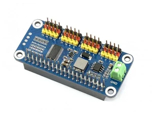Raspberry Pi Servo Driver HAT providing precise PWM output 16-Channel 12-bit I2C Interface support Raspberry Pi Zero/Zero W/3B+ Raspberry Pi Servo Driver HAT providing precise PWM output 16-Channel 12-bit I2C Interface support Raspberry Pi Zero/Zero W/3B+