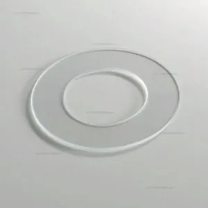 Ultra-thin optical glass ring / inner circle 50mm outer circle 80mm high temperature resistant high transmission slide Ultra-thin optical glass ring / inner circle 50mm outer circle 80mm high temperature resistant high transmission slide