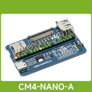Waveshare Nano Base Board (A) IO BOARD for Raspberry Pi Compute Module 4, Same Size as the CM4, CM4 Carier Board Waveshare Nano Base Board (A) IO BOARD for Raspberry Pi Compute Module 4, Same Size as the CM4, CM4 Carier Board