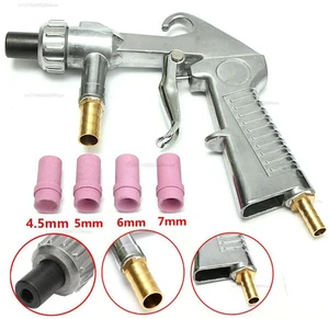 Sandblaster Air Siphon Feed Blast Nozzle Ceramic Tips Abrasive Sand Blasting with 4pcs Ceramic Nozzles Abrasive Sandblaster Air Siphon Feed Blast Nozzle Ceramic Tips Abrasive Sand Blasting with 4pcs Ceramic Nozzles Abrasive