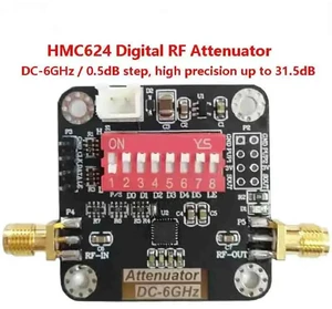 HMC624A Module Digital RF Attenuator Module DC~6GHz 0.5dB Step Accuracy Up to 31.5dB HMC624A Module Digital RF Attenuator Module DC~6GHz 0.5dB Step Accuracy Up to 31.5dB