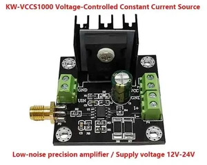 Voltage Controlled Constant Current Source Module High Power Current Source High Linearity Laser LED Constant Current Drive Elec Voltage Controlled Constant Current Source Module High Power Current Source High Linearity Laser LED Constant Current Drive Elec