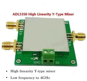 ADL5350 Y-Type Mixer Functional Demo Board (ADL5350-EVALZ), Wide Frequency Range from Low Frequency to 4 GHz, High Linearity ADL5350 Y-Type Mixer Functional Demo Board (ADL5350-EVALZ), Wide Frequency Range from Low Frequency to 4 GHz, High Linearity