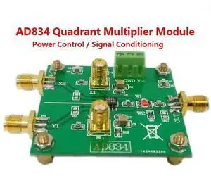 AD834 Four Quadrant Multiplier Module Signal Conditioning Power Control Double Frequency Multiplier 500MHz AD834 Four Quadrant Multiplier Module Signal Conditioning Power Control Double Frequency Multiplier 500MHz
