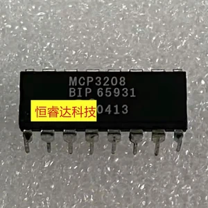 10PCS MCP3208-BI/P And DIP16 3208 Analog To Digital Conversion Chip ADC MCP3208 10PCS MCP3208-BI/P And DIP16 3208 Analog To Digital Conversion Chip ADC MCP3208