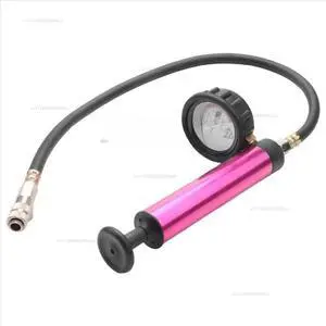 Water Tank Leak Detector & Cooling System Tester - Shockproof Dial Car Pressure Gauge with Radiator Pressure Pump Water Tank Leak Detector & Cooling System Tester - Shockproof Dial Car Pressure Gauge with Radiator Pressure Pump