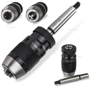 B16 Drill Lathe, Keyless, 1-16mm, MT2-B16, Arbor, Self-Adjusting Chuck B16 Drill Lathe, Keyless, 1-16mm, MT2-B16, Arbor, Self-Adjusting Chuck