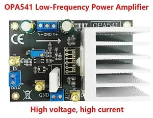 OPA541 Module Low-Frequency Power Amplifier Audio Amplifier 5A Current High Voltage High Current Amplifier Board OPA541 Module Low-Frequency Power Amplifier Audio Amplifier 5A Current High Voltage High Current Amplifier Board