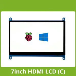 Waveshare 7" HDMI LCD (C) Capacitive Touch Screen IPS, Computer Monitor, Display for Raspberry Pi 5/4B/3B/Zero/Zero W/Zero WH+ Waveshare 7" HDMI LCD (C) Capacitive Touch Screen IPS, Computer Monitor, Display for Raspberry Pi 5/4B/3B/Zero/Zero W/Zero WH+