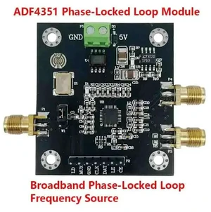 ADF4351 PLL Functional Demo Board, RF Frequency Synthesizer Signal Source Compatible with ADF4350, Frequency 35 MHz 4.4 GHz ADF4351 PLL Functional Demo Board, RF Frequency Synthesizer Signal Source Compatible with ADF4350, Frequency 35 MHz 4.4 GHz