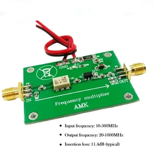 AMK-2-13 Double Frequency Multiplier 50 20-1000MHz Output Passive Multiplier Designed with MINI Device AMK-2-13 Double Frequency Multiplier 50 20-1000MHz Output Passive Multiplier Designed with MINI Device