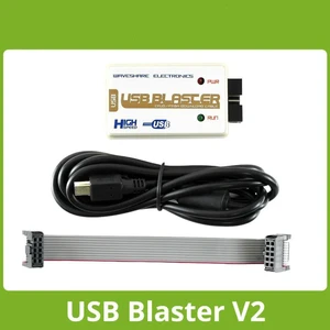 Waveshare USB Blaster Download Cable for ALTERA FPGA,CPLD Programmer Debugger USB 2.0 connection to PC,JTAG, AS, PS to target de Waveshare USB Blaster Download Cable for ALTERA FPGA,CPLD Programmer Debugger USB 2.0 connection to PC,JTAG, AS, PS to target de