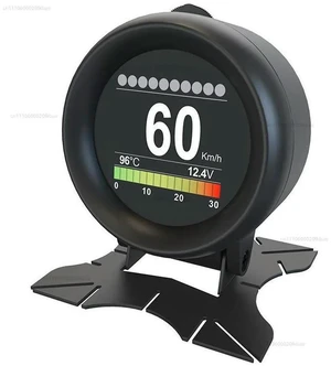 Multi-Function Instrument Car HUD Head-UP Display Vehicle Speed Water Temperature Turbine Monitoring Fuel Consumption Meter OBD Multi-Function Instrument Car HUD Head-UP Display Vehicle Speed Water Temperature Turbine Monitoring Fuel Consumption Meter OBD