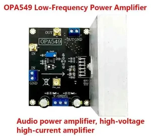 OPA549 Audio Power Amplifier Module, 8 A Current Driver, High-Voltage High-Current Amplifier OPA549 Audio Power Amplifier Module, 8 A Current Driver, High-Voltage High-Current Amplifier