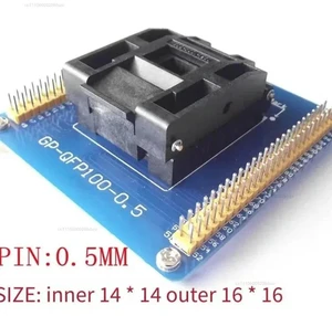 IC51-1004-809-23 Test Programming Socket QFP100 TQFP100 LQFP100 Programming Socket IC51-1004-809-23 Test Programming Socket QFP100 TQFP100 LQFP100 Programming Socket