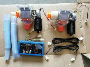 Electric fertilizer applicator, electronic fertilizer sowing, speed-regulating fertilizer box set,two rows,special for no-tiller Electric fertilizer applicator, electronic fertilizer sowing, speed-regulating fertilizer box set,two rows,special for no-tiller