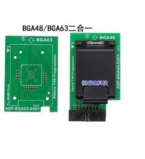 Programming tool specific BGA48/BGA63 adapter read/write programming seat dual in one Programming tool specific BGA48/BGA63 adapter read/write programming seat dual in one