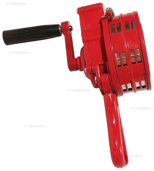 Manual Emergency Alarm with Aluminum Hand Crank, Outdoor Siren Alarm, Loud, 110db Y Manual Emergency Alarm with Aluminum Hand Crank, Outdoor Siren Alarm, Loud, 110db Y
