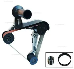 Stainless steel pipe polishing machine belt sander 760x40mm electric circular pipe drawing machine working head 10-200mm Stainless steel pipe polishing machine belt sander 760x40mm electric circular pipe drawing machine working head 10-200mm