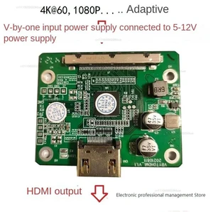 V-by-One VBO Vbyone to HDMI LCD Adapter Board Conversion 4K Adaptive V-by-One VBO Vbyone to HDMI LCD Adapter Board Conversion 4K Adaptive