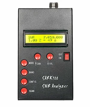 SARK100 ANT SWR Antenna Analyzer Meter Tester For FPV Ham Radio Hobbists 1-60 Mhz SARK100 ANT SWR Antenna Analyzer Meter Tester For FPV Ham Radio Hobbists 1-60 Mhz