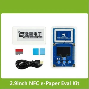 Waveshare 2.9inch Passive NFC-Powered e-Paper Evaluation Kit, No , Powering & Data Transfer Waveshare 2.9inch Passive NFC-Powered e-Paper Evaluation Kit, No , Powering & Data Transfer